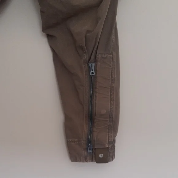 HAMCUS Brown Cargo Pants with Straight-Leg Cut - Picture 9 of 15